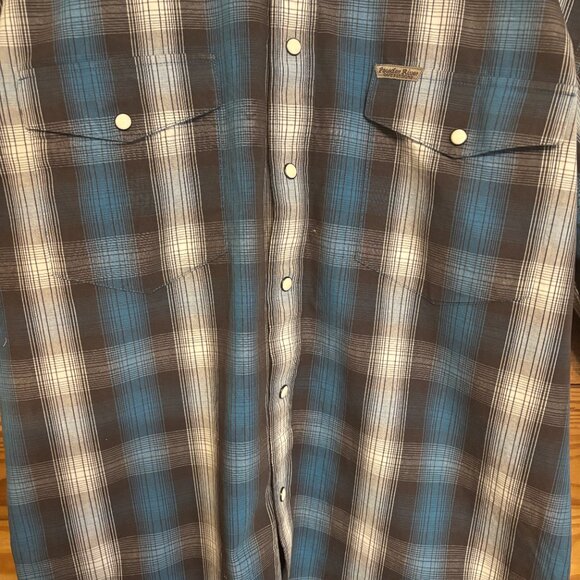 Snap Up Western Shirt Men's Med/Tall - Picture 2 of 5